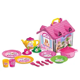 Чайний набір Dede Barbie з будиночком 19 предметів (1816)