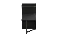 Стіл книжка з етажеркою Практик 1 Ferrum-decor 1200x640x990 Чорний метал ДСП Сосна Кембра 16 мм (FRD-104613) - мініатюра 3
