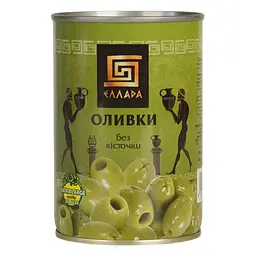 Уцінка. Оливки Ellada Extra Large без кісточки 420 г (873890) 