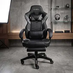 Ігрове крісло AGN AGN09-26 Black Grey (AGN09-26) - мініатюра 8