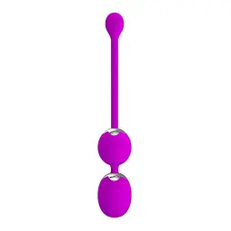 Вагінальні кульки Pretty Love Werner Kegel Ball, 20.5 см, фіолетовий - мініатюра 3