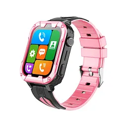 Смарт-годинник дитячі з відеодзвінком Wonlex KT32 Original WI-FI GPS SIM-карта Pink (18345) - мініатюра 2