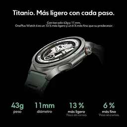 Розумний годинник Oneplus watch 4 Global Version NFC Midnight Titanium - Black (чорний) - мініатюра 5