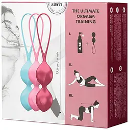 Набір вагінальних кульок Satisfyer balls C02 double Satisfyer SO2301 87728 - мініатюра 3