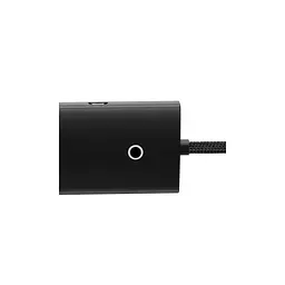 Концентратор Baseus USB-C to 4xUSB 3.0 1.0m black (WKQX030401) - мініатюра 3