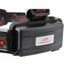 Налобний ліхтар акумуляторний Bailong 3 діода T6 BL POLICE С862 1480 Lumen - мініатюра 5
