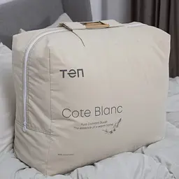 Ковдра двоспальна ТЕП Cote Blanc Prestige 1-00173_00000 180х210 см біла - мініатюра 6