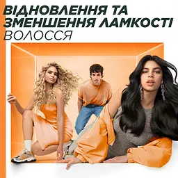 Шампунь Garnier Fructis Hair Food Papaya для пошкодженого волосся 350 мл - мініатюра 5
