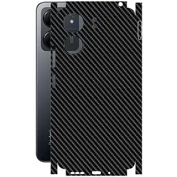 Захисна плівка StatusSKIN для Xiaomi Poco C65 Корпус Вініл Карбон чорний