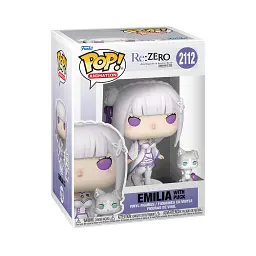 Набор игровых фигурок Funko POP! Re:ZERO Эмилия с Паком винил 9,6 см 2 предмета