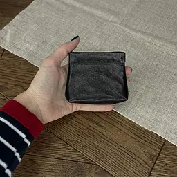 Жіноча монетниця Tony Perotti з натуральної шкіри Italico 1615 nero (90542) чорна - мініатюра 6