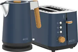 Тостер ECG ST 2768 Timber Petrol - мініатюра 7