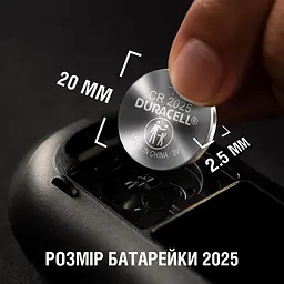 Літієві батарейки Duracell 3V DL/CR2025, 2 шт. (81575098) - мініатюра 4