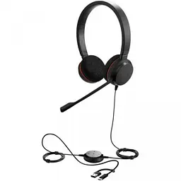 Навушники Jabra Evolve 20 MS USB-C/A Stereo (4999-823-169) - мініатюра 2