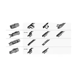 Щітка склоочисника Bosch 3 397 006 952 - мініатюра 4