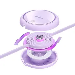 Кабель Baseus Free2Draw Mini Retractable Charging Cable Type-C to Type-C 100W 1m P10364500511-00 Purple - мініатюра 4
