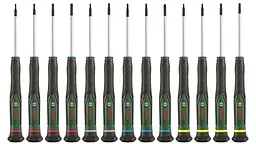 Викрутка прецизійна SL, PH, TX, HEX, сталь CrV, набір 13шт Bosch hoz0014140