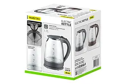 Електрочайник скляний Maestro MR-064-GREY 1.7 л 2000 Вт сірий - мініатюра 5