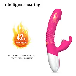 Hi-tech вібратор Silicone Vibrator USB 7 Powerful Licking Boss Series 63-00065 102105 - мініатюра 3