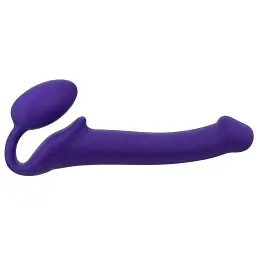 Безремневий страпон Strap-On-Me Violet M повністю регульований діаметр 3.3 см