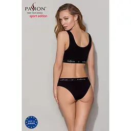 Спортивний топ з широкою гумкою Passion PS004 TOP L, black - мініатюра 7