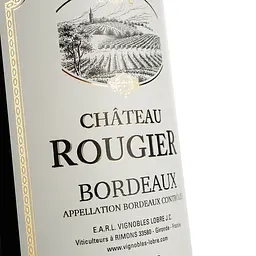 Вино Chateau Rougier Medaille D'or Bordeaux, червоне, сухе, 0,75 л - мініатюра 5