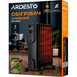 Масляний обігрівач Ardesto OFH-E09X2 [119226] - мініатюра 10