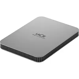 Зовнішній жорсткий диск LaCie Mobile Drive 1TB Moon Silver [STLP1000400] [115894] - мініатюра 5