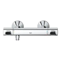 Комплект змішувачів для душу з термостатом Grohe QuickFix UA202503TS, Хром - мініатюра 8