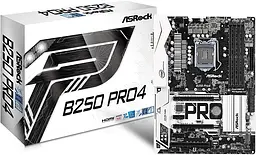 Материнська плата AsRock B250 Pro4 (B250 Pro4) (Socket 1151, Intel B250, ATX) Б/в,U1 - мініатюра 5
