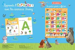 J'apprends l'alphabet avec les animaux Disney - мініатюра 3