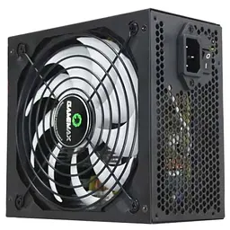 Блок живлення 450 Вт, GameMax GP-450, Black, 80+ Bronze, Active PFC, 12 см, 2xMolex / 4xSATA / 1x6+2-pin / 1x4+4-pin / 1x20+4-pin, захист OVP / UVP / SIP / OCP / OLP / OPP / SCP