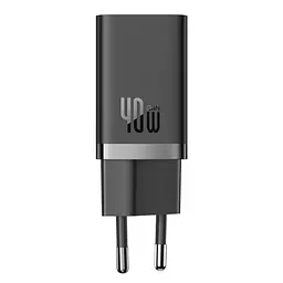Мережевий зарядний пристрій Baseus GaN5 Pro Fast Charger C+C 40W EU чорний CCGP180101 - мініатюра 5