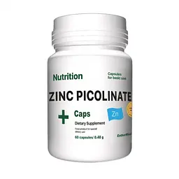 Вітаміни та мінерали EntherMeal Zinc Picolinate 60 капсул