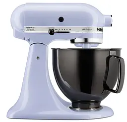 Чаша KitchenAid 5KSM5SSBRB з нержавіючої сталі, з ручкою 4.8 л чорна (5KSM5SSBRB) - мініатюра 2