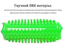 Ортопедичний килимок для стоп EasyFit Acupoint з шипами зелений (EF-2752) - мініатюра 3