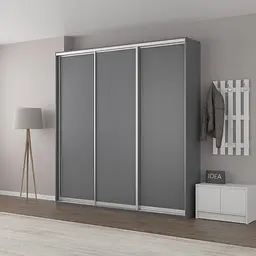 Шафа-купе Idea серія 6 230 x 45 x 210 см Антрацит