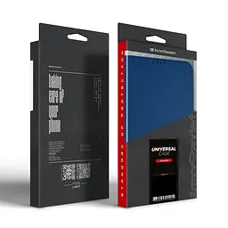 Чехол-книжка универсальный ArmorStandart 6.0  - 6.5  Blue (ARM88976) - мініатюра 4