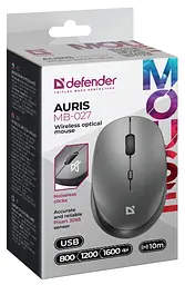 Миша Defender Auris MB-027, сірий (52029) (6893352) - мініатюра 6