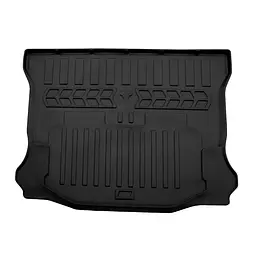 Килимок в багажник 3D для Jeep Wrangler JK 5 doors 2007-2018