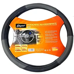 Чохол керма Elegant XXL 43-45 см 1 шов Екошкіра Чорний (EL105 533)