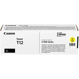 Тонер-картридж Canon T12 Yellow (5095C006AA)