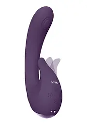 Вібратор Vive Miki 22 см (фіолетовий) - мініатюра 10