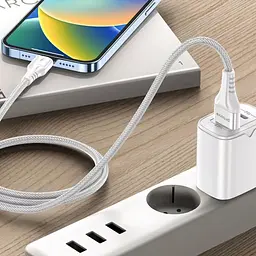 Кабель Double Way Weft USB-A to Micro-USB 1m White [CCDW20001302] [133326] - мініатюра 5