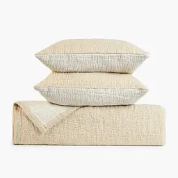 Простирадло МВМ My Home Дзен 230x250 см айворі з бежевим (BL-FS-26 IVORY/BEIGE) - мініатюра 5