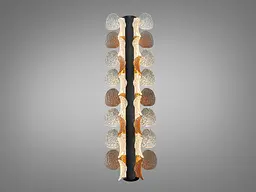 Настінний LED світильник Diasha MB2511/400BK - мініатюра 2