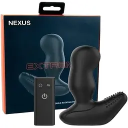 Масажер простати Nexus Revo Extreme з обертовою головкою і пультом ДК максимальний діаметр 5.4 см - мініатюра 3