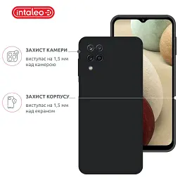 Чохол до мобільного телефона Intaleo SoftShell Samsung Galaxy A12 5G Black (1283126562525) - мініатюра 3