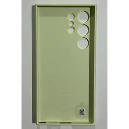 Оригінальний силіконовий чохол Samsung Silicone Case для Samsung Galaxy S24 Ultra (S928) Light Green EF-PS928TGEGWW - мініатюра 3