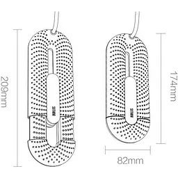 Сушарка для взуття Sothing Stretchable Shoe Dryer DSHJ-S-2111 White [95114] - мініатюра 5